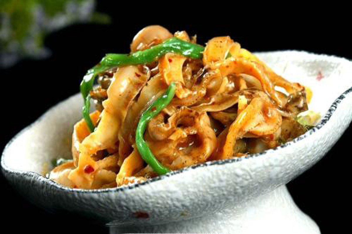 裙边扇贝洋琪1kg贡菜味付即食带子贝类制品