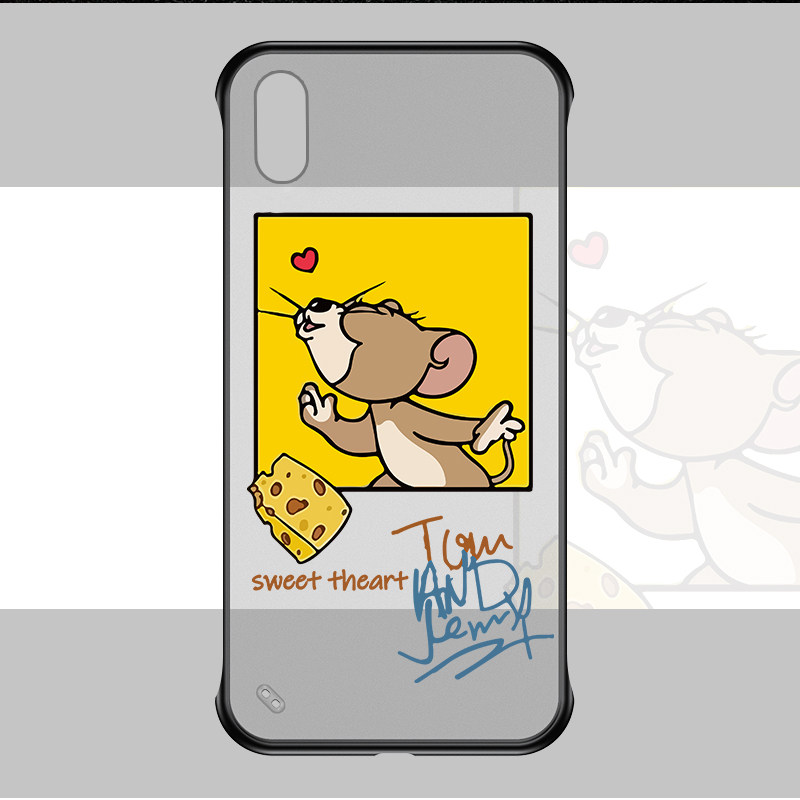 苹果8p手感裸机xsmax边框无边xs高档iphonex手机保护套