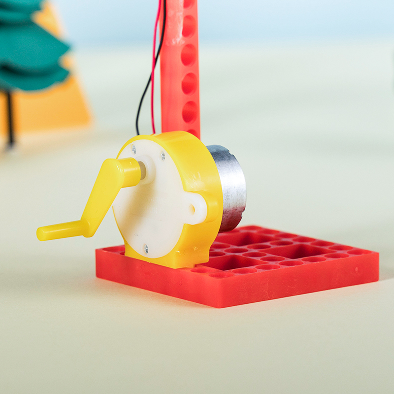 发明手摇发电机制作材料包儿童儿童手工diy小学生科学实验