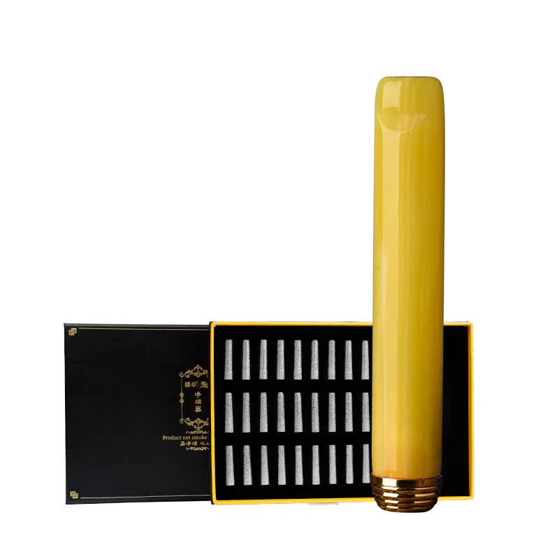 绿伞净烟器蜜烟嘴过滤器环型植物内芯烟嘴