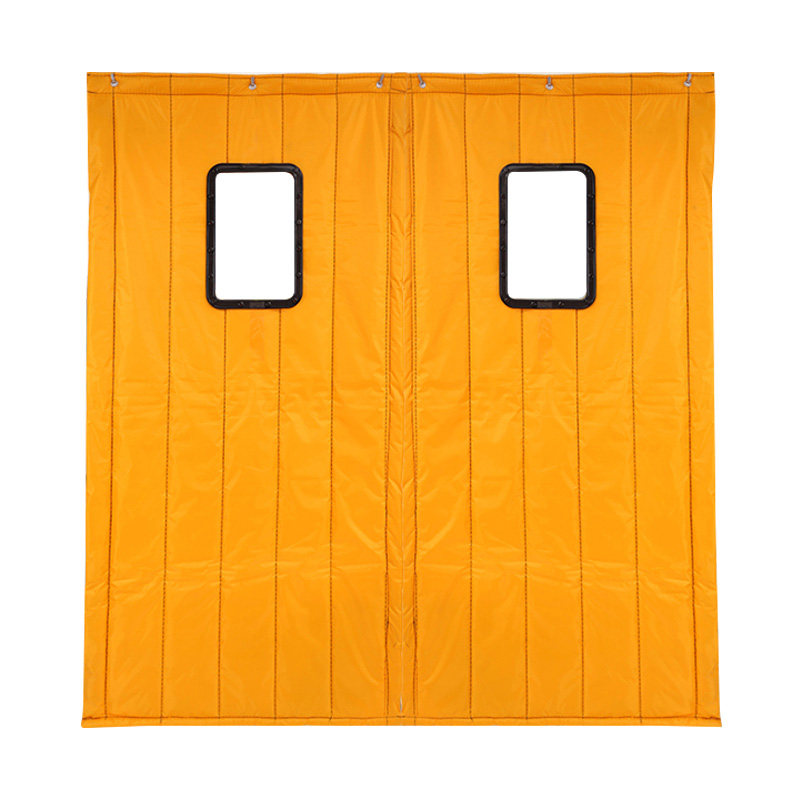 定做加厚门帘车间商场防风保暖户外防水帆布门帘