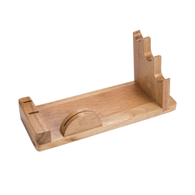 抽屉木质刀架菜刀通用刀座简约创意置物架收纳刀架