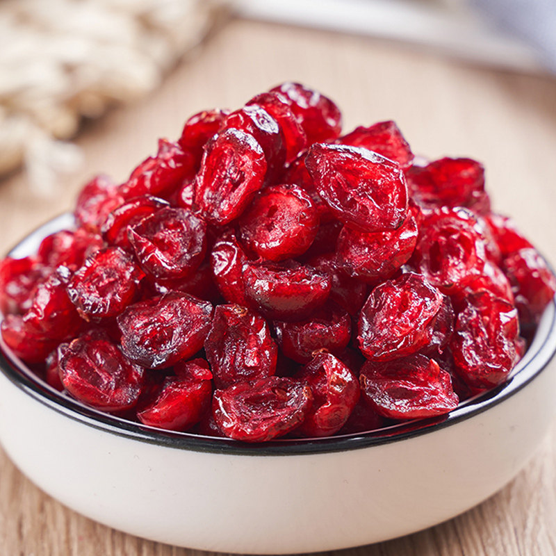 新鲜蔓越莓干500g装烘焙专用雪花酥牛轧糖材料孕妇零食水果干果脯_天