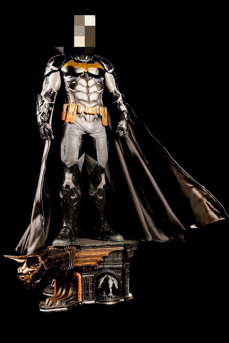 mon私人订制24寸batman阿卡卡姆骑士蝙蝠侠dc手办