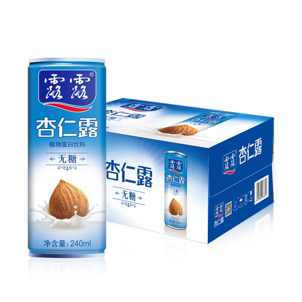露露承德杏仁露无糖240ml24罐植物蛋白饮料植物蛋白饮料