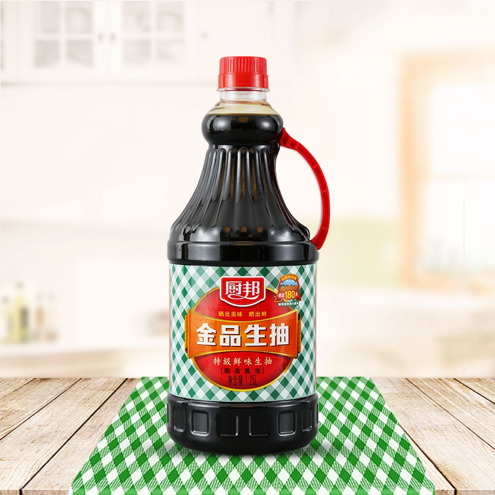 厨邦 金品生抽 酱油 1.25l