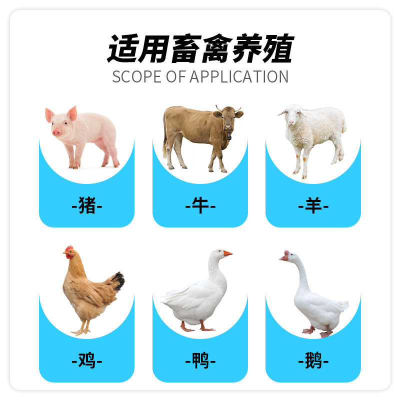 一夏兽用冰爽vc维生素鸡鸭鹅猪牛羊禽用冰凉畜牧饲料