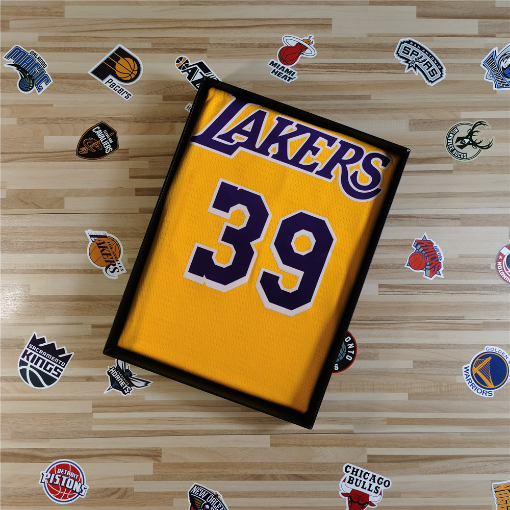 湖人队39号霍华德howard球衣sw热压男女定制篮球篮球服