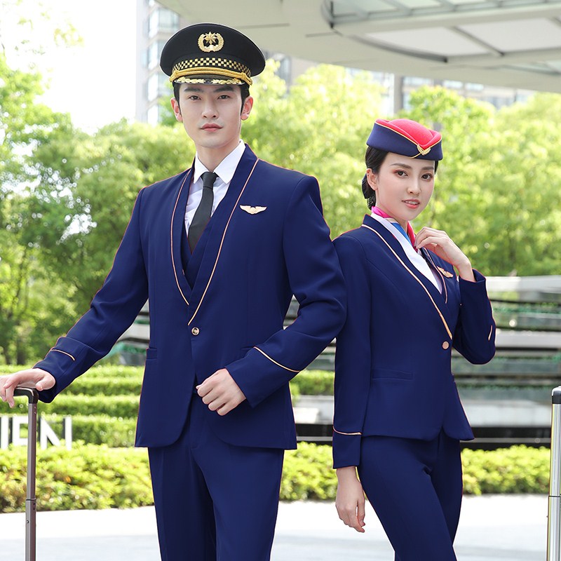 高铁乘务员制服女空铁路职业装秋冬酒店前台工装其它