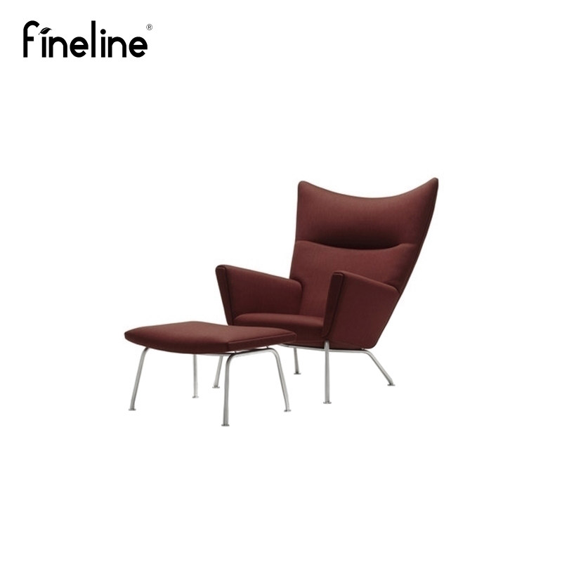 fineline创意创意设计设计师家具wingchairandottoman翼椅沙发椅