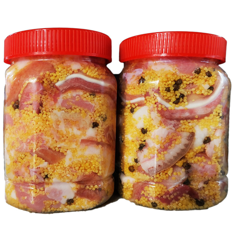 贵州酸肉荔波土特产农家腌制小米酸肉拍2件以上其它干货