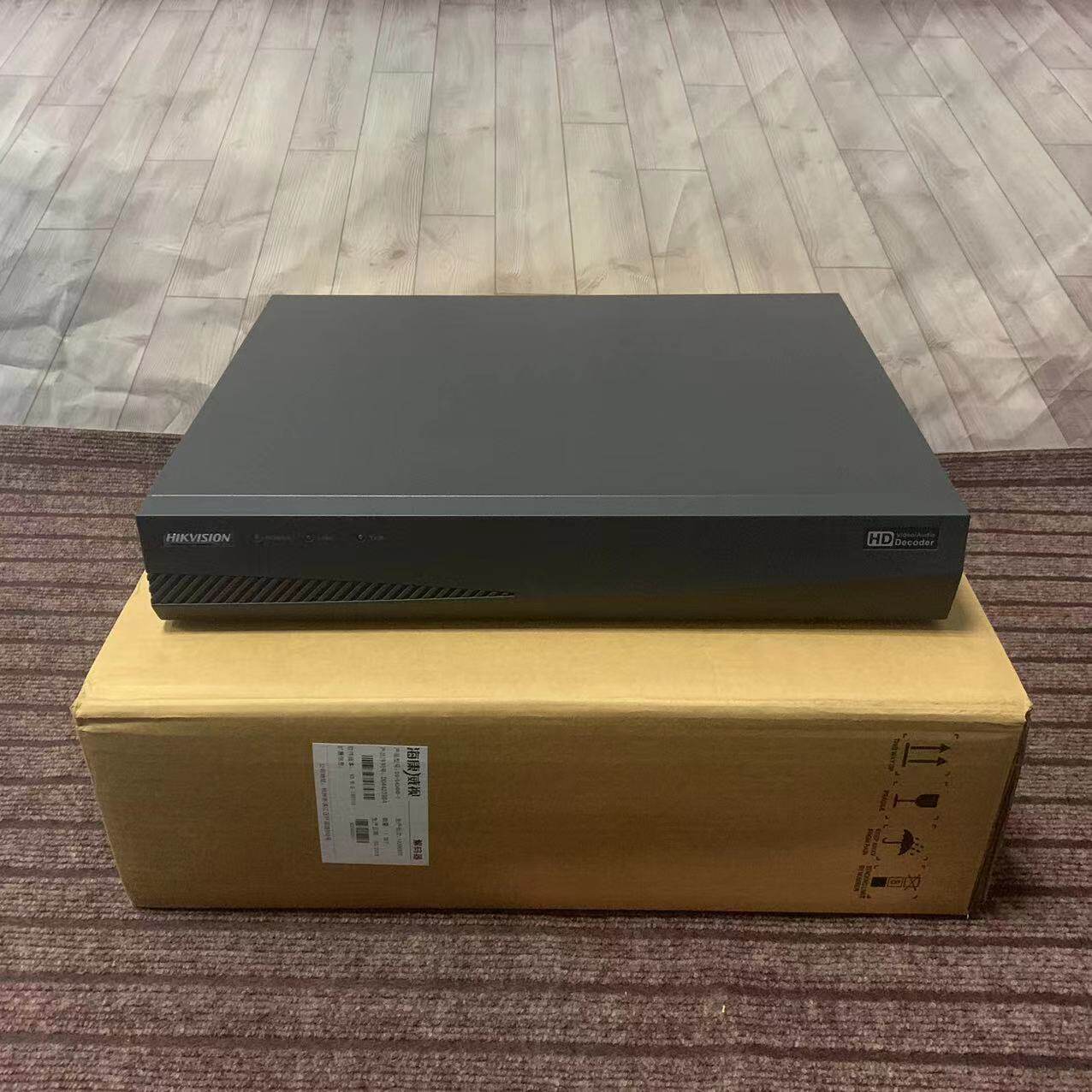 原装海康威视ds-6404hd-t高清解码器h.