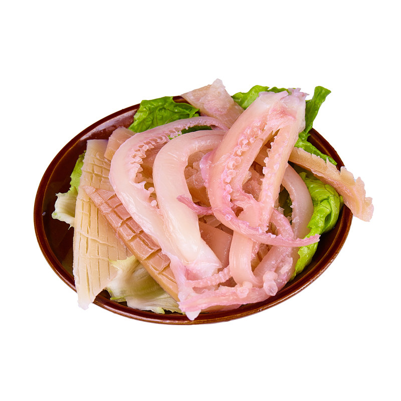 发鱿鱼鲜活 重庆火锅配菜品 新鲜食材鱿鱼片冷冻水发鱿鱼野生海鲜
