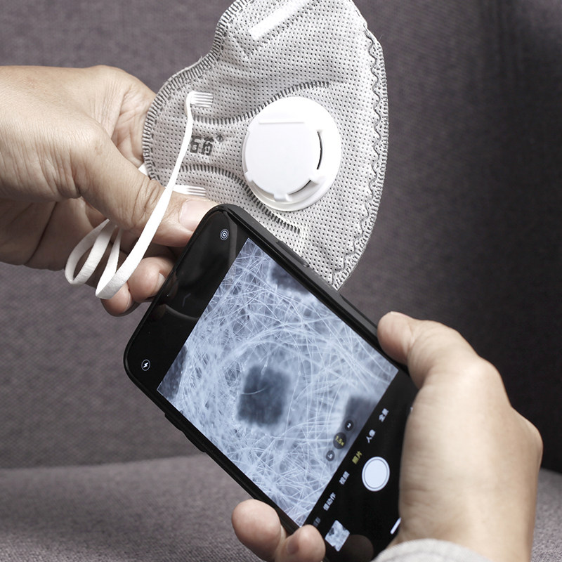 琅坊阁苹果11超级微距镜头壳iphone11 pro手机显微镜400x光学高清放大