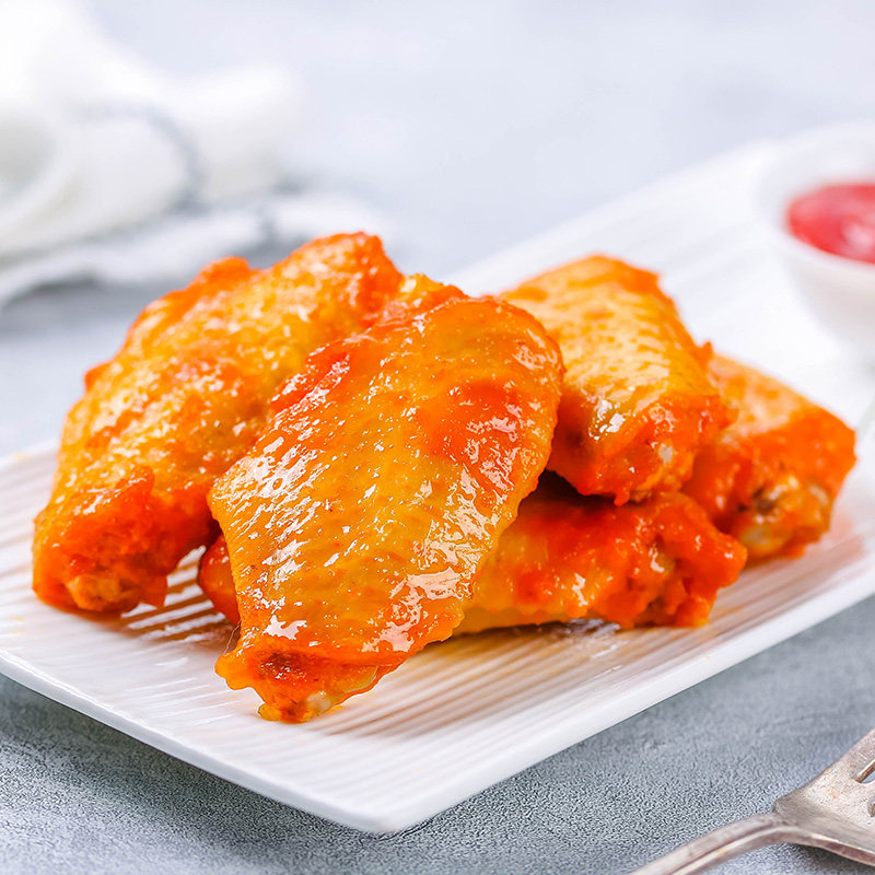 鸡翅新奥奥尔良烤翅中新新鲜冷冻半成品中商商用生鸡翅