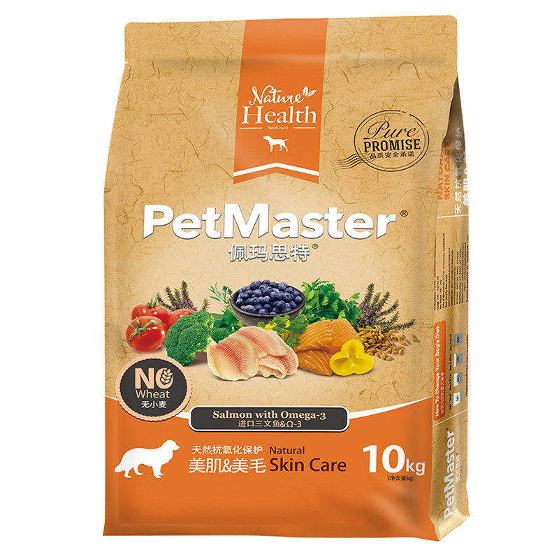 petmaster佩玛思特三文鱼美国鸡肉美肌美毛全犬期通用