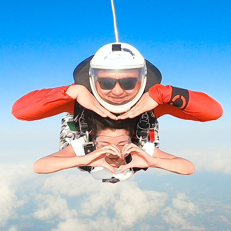 海南东方4000米高空海景跳伞三亚塔赫海口博鳌万宁儋州周边游