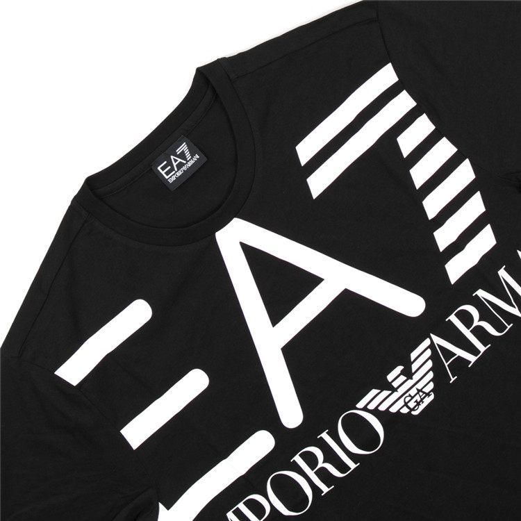 armani阿玛尼ea7海外直邮新款舒适短袖圆领6hpt06t恤