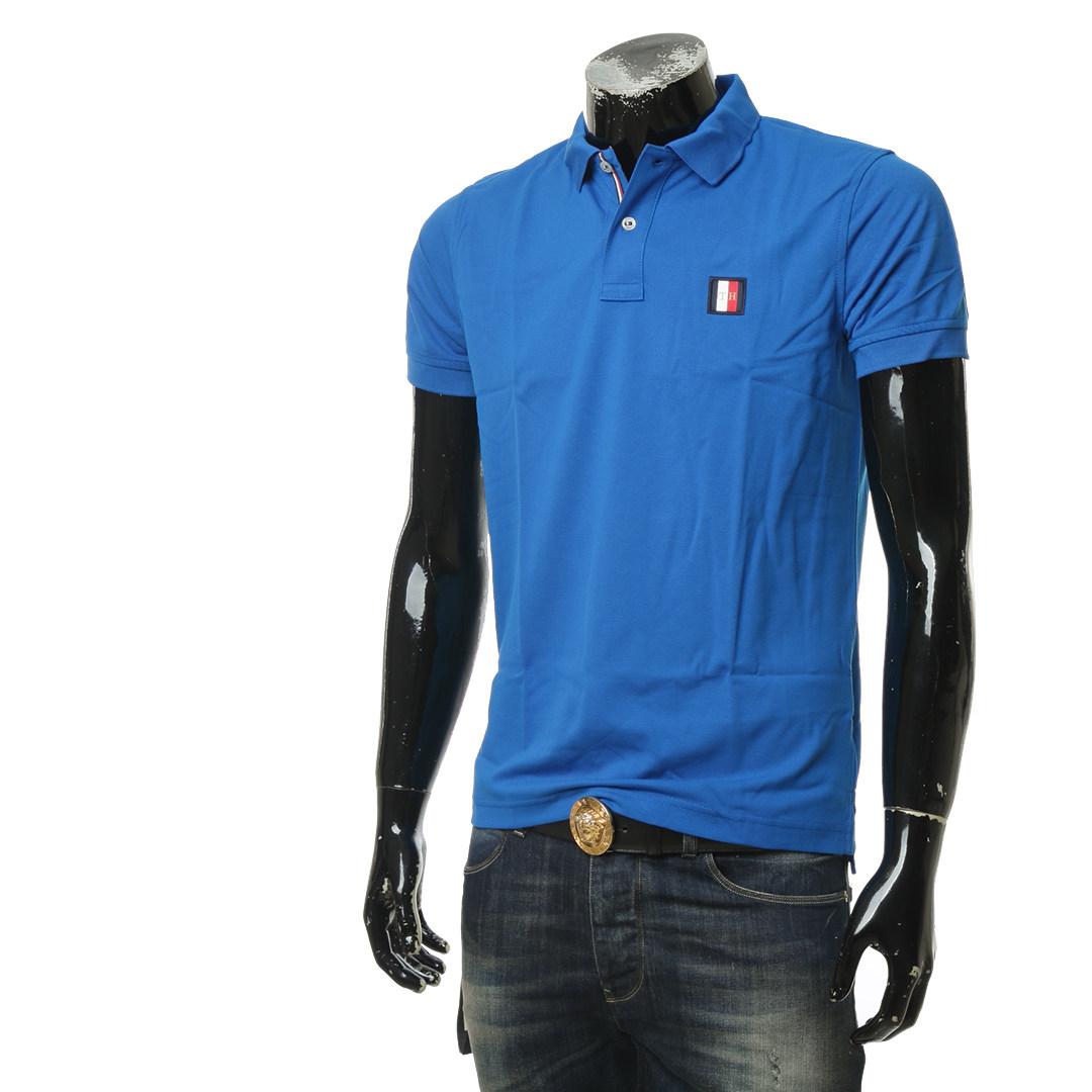 tommy hilfiger汤米·希尔费格 男士修身短袖polo衫 mw0mw13077