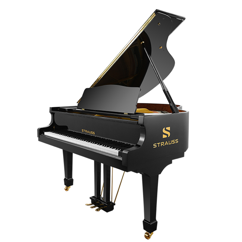 钢琴strauss施特劳斯旗舰官方全新三角钢琴家家用初学钢琴