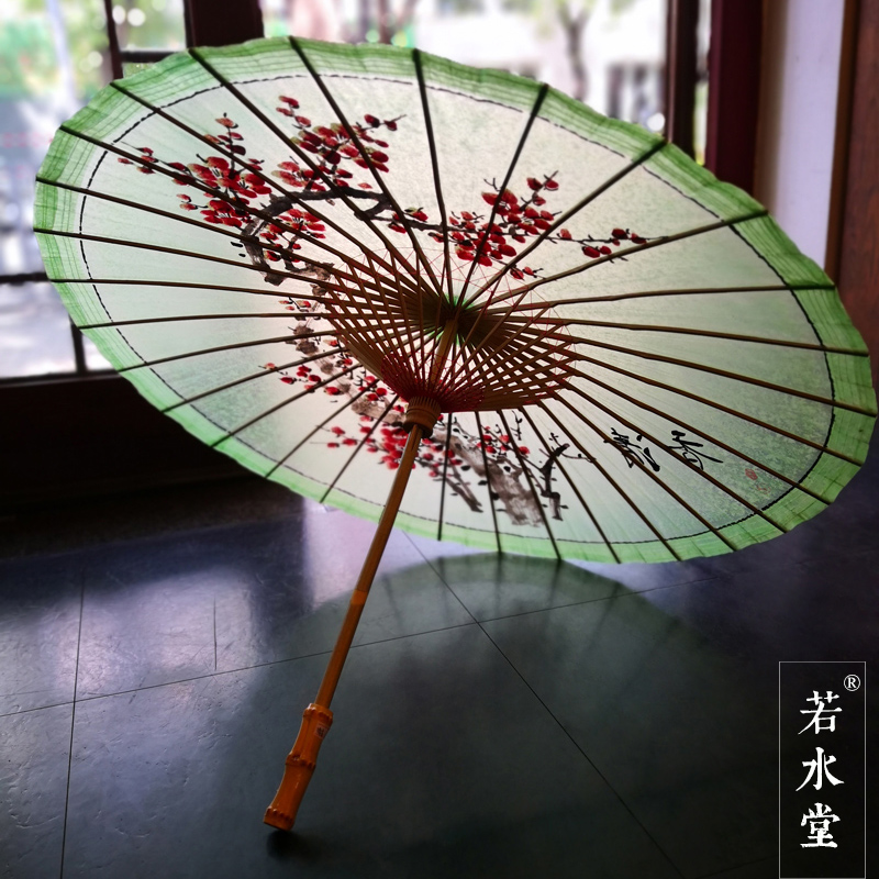 古代雨伞唯美图片
