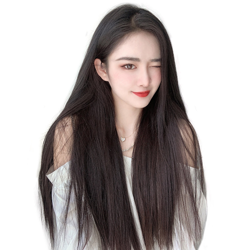 假发片式直发增发蓬松神器长发一片仿真接发直发片