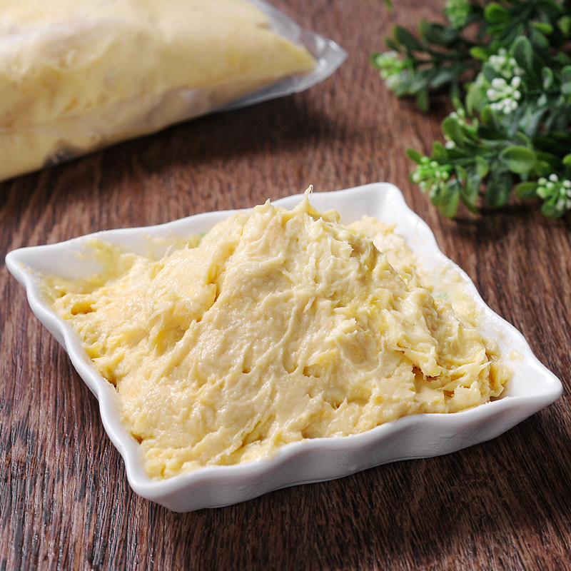 马来西亚d24苏丹王榴莲果泥新鲜无核冷冻进口烘焙原料肉泥2kg袋装