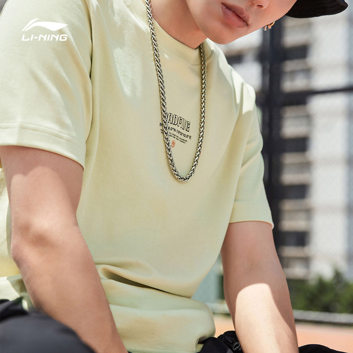 李宁短袖男士2021新款badfive篮球系列夏季圆领运动t恤