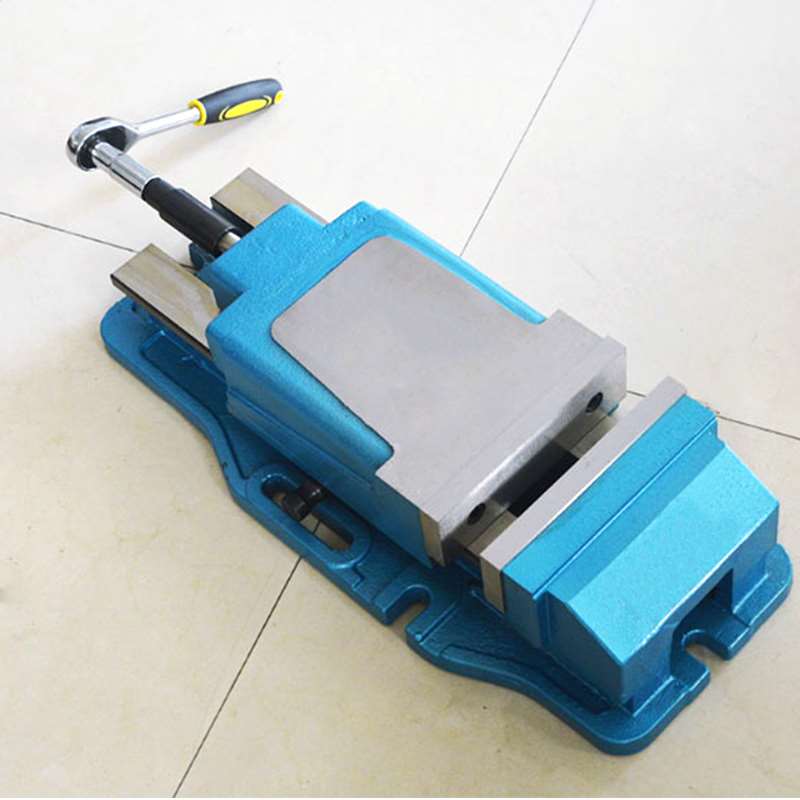 虎钳铣床加工平口钳液压藏式油压6寸台虎钳