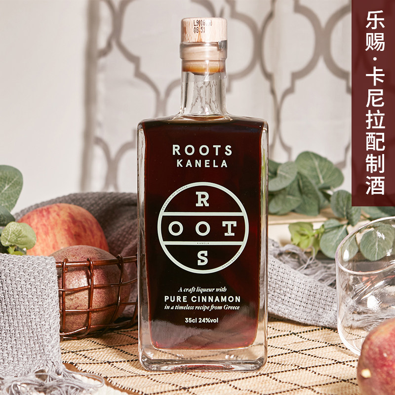思小姐藏酒馆 roots希腊乐赐卡尼拉(肉桂) 水果配制酒 350ml