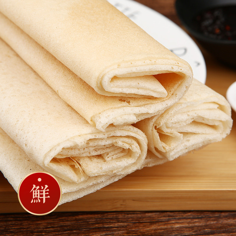 【泰安煎饼】300g*2袋大米煎饼纯手工原味早餐煎饼手撕饼鲜煎饼