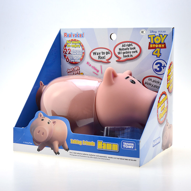 tomy多美卡玩具总动员4英语发声互动火腿公仔手办模型玩具138952