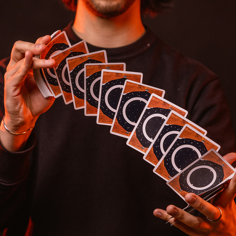 amor扑克orbitv8轨道创意扑克牌花式魔术纸牌魔术道具