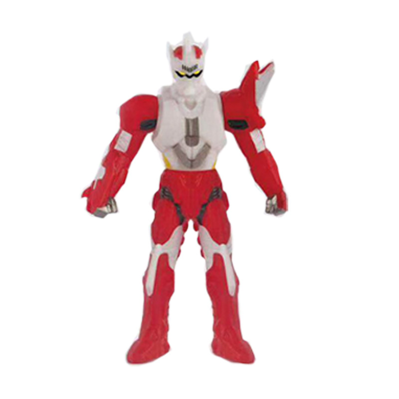 钢铁火焰战士武士奥特曼软胶人偶可动9号机器人儿童奥特曼玩具专区