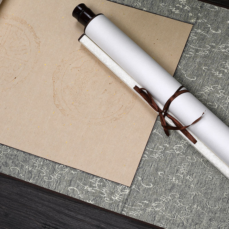 仙景四尺三尺书法毛笔字瓦当七言四言仿古空白宣纸