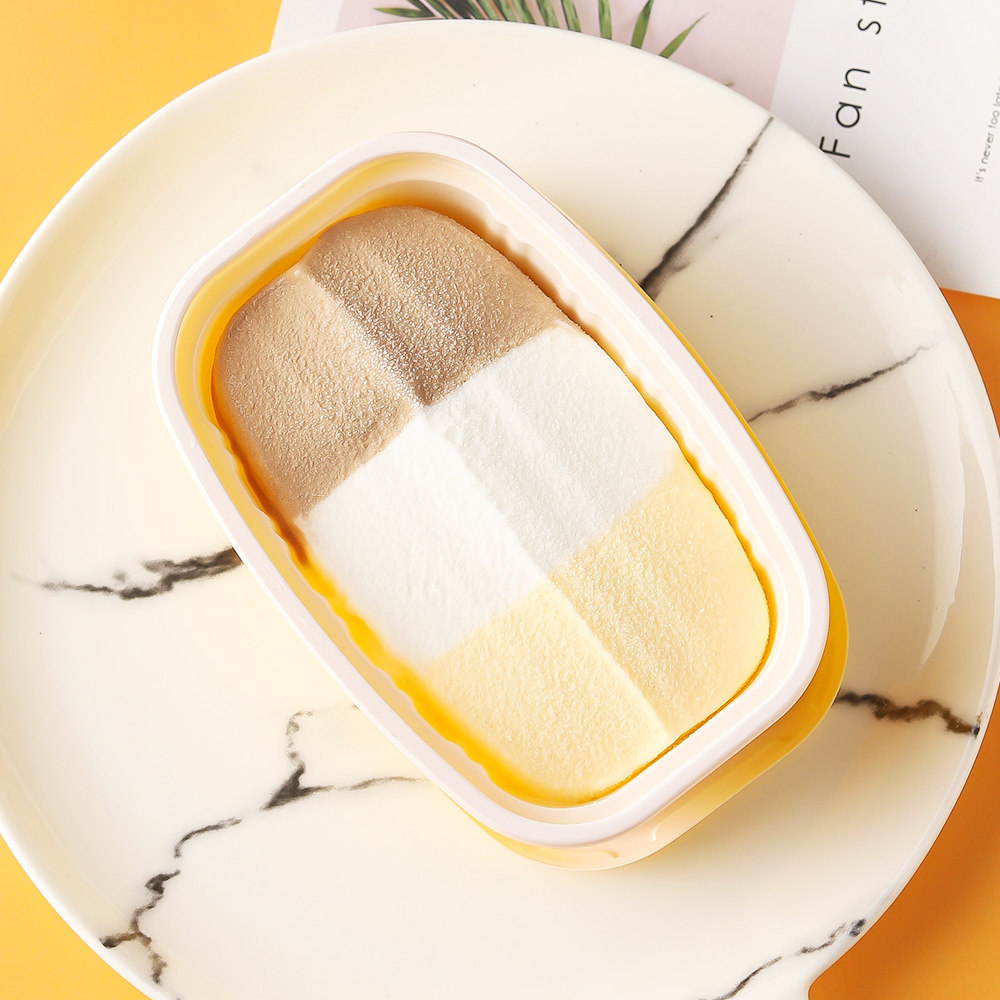 蒙牛冰淇淋三色雪糕95g香草奶油巧克力冰激凌广东冰淇淋