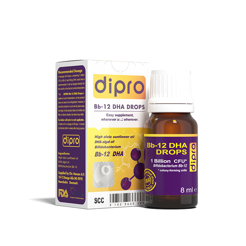 dipro迪辅乐dhabb12科汉森益生菌婴幼儿新生婴儿童调理肠胃滴剂