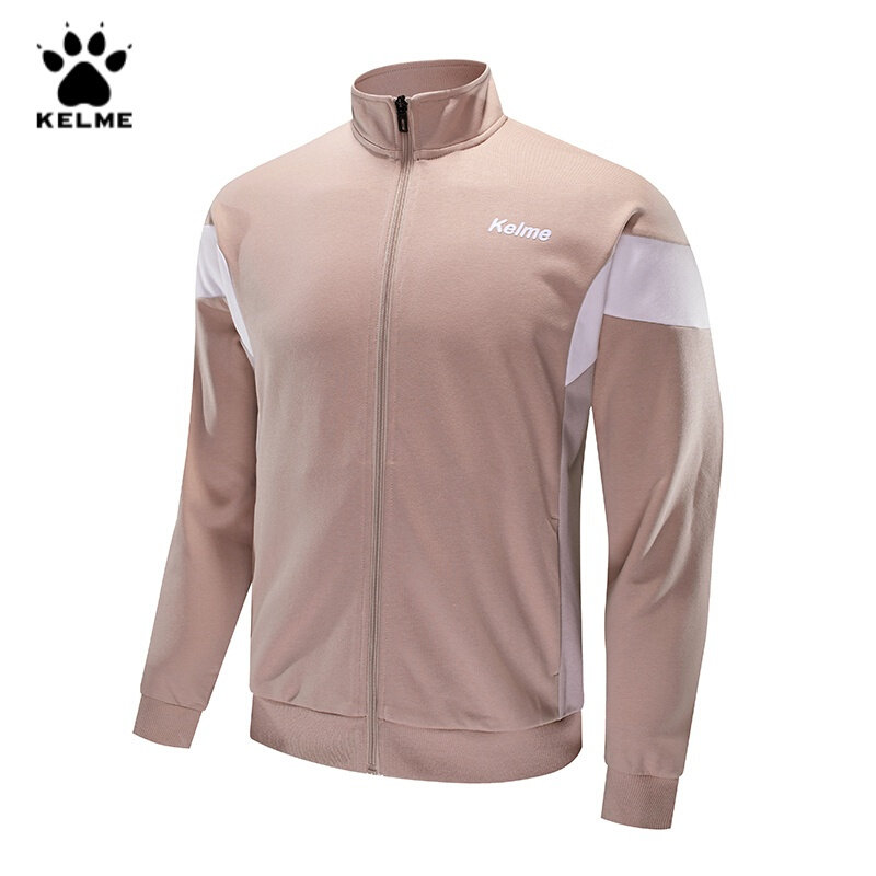 kelme卡尔美秋冬新款经典复古港味运动外套休闲运动运动茄克