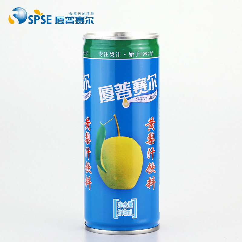 黄梨普赛尔饮料果汁饮品246ml罐装整箱大黄果味果味
