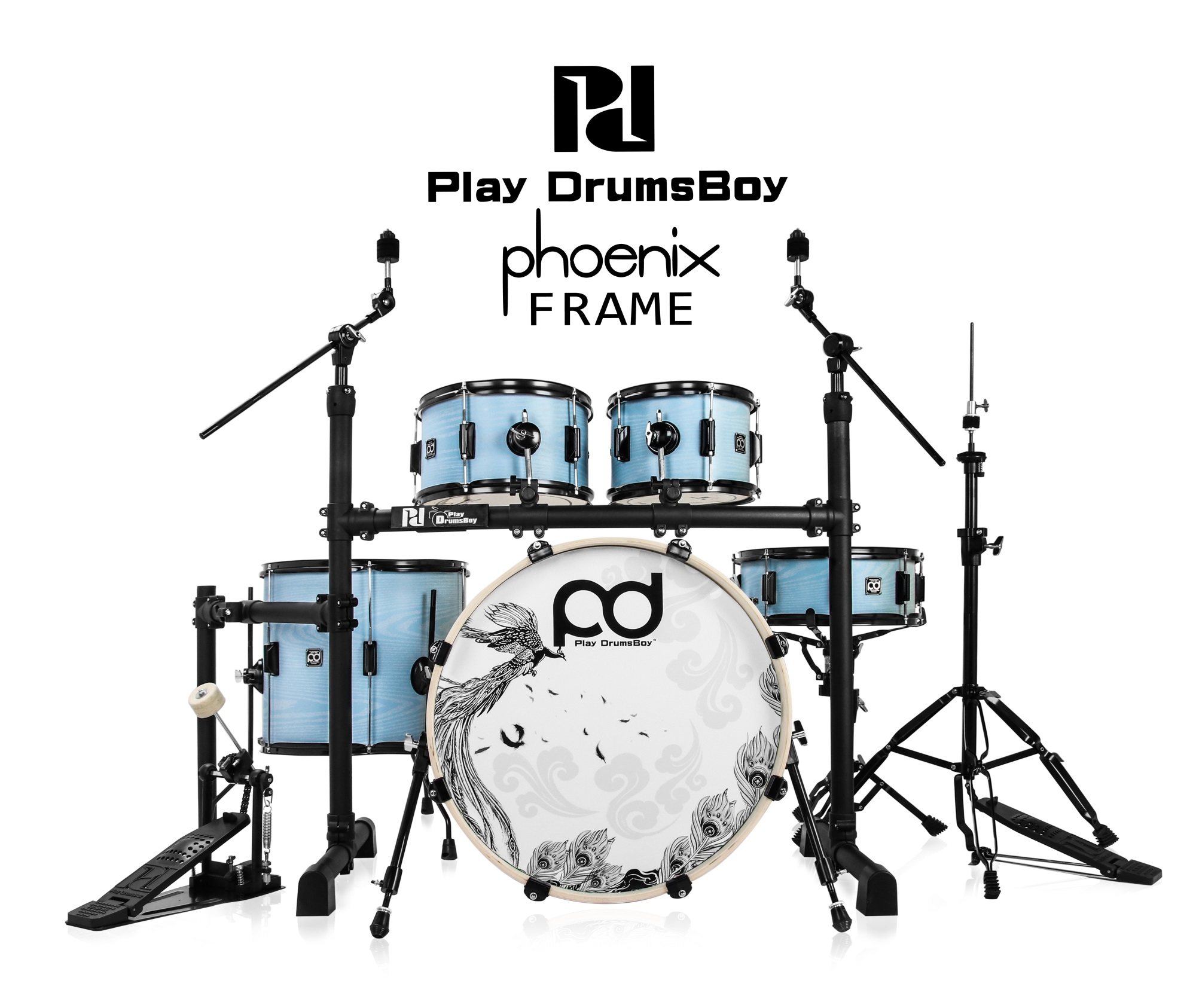 标准pdplaydrumsboy外贸原单架子鼓爵士鼓乐器儿童考级架子鼓