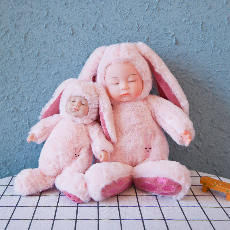 娃娃晚安睡眠睡萌安抚玩偶睡觉婴儿睡梦玩具毛绒布艺类玩具