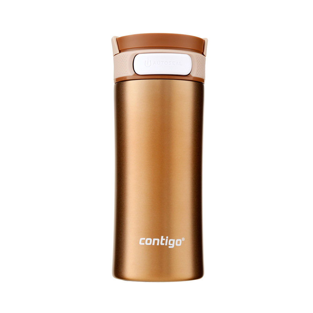 美国contigo保温杯随手不锈钢咖啡杯便携水杯杯子学生保温杯
