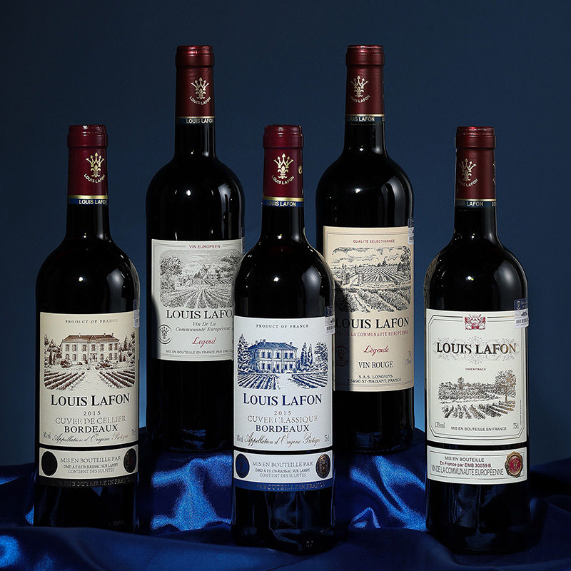 直营法国原瓶原装进口红酒路易拉菲红葡萄酒整箱750ml干红静态葡萄酒