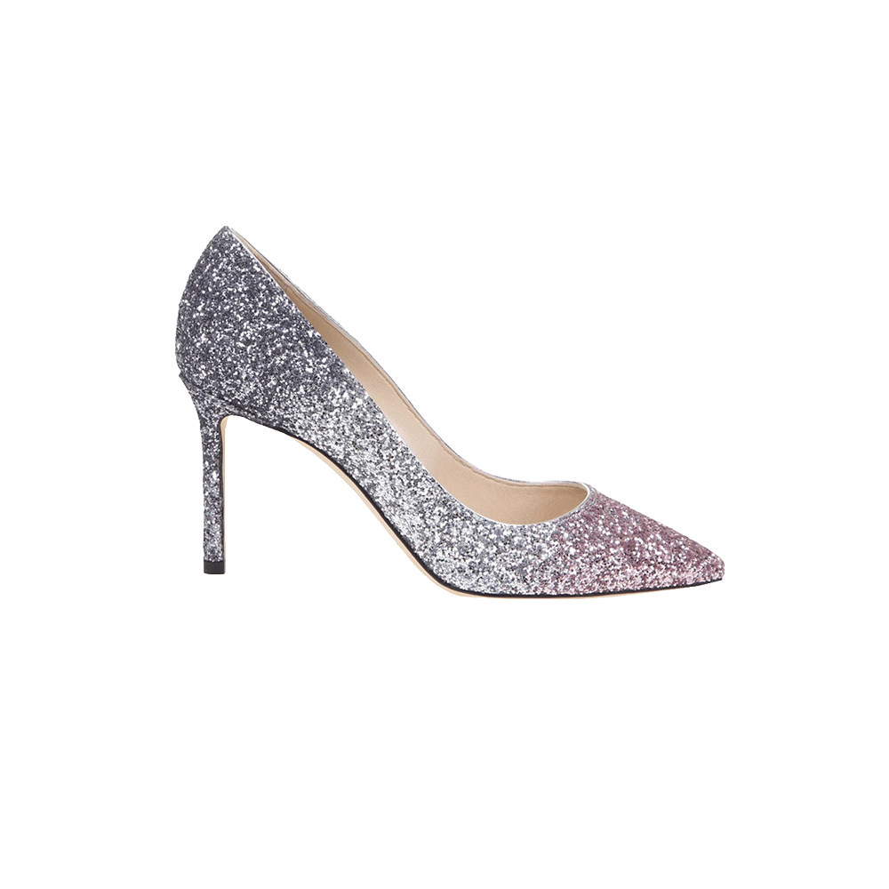 【直营】jimmy choo周仰杰女士尖头高跟鞋婚鞋水晶鞋新款女鞋单鞋