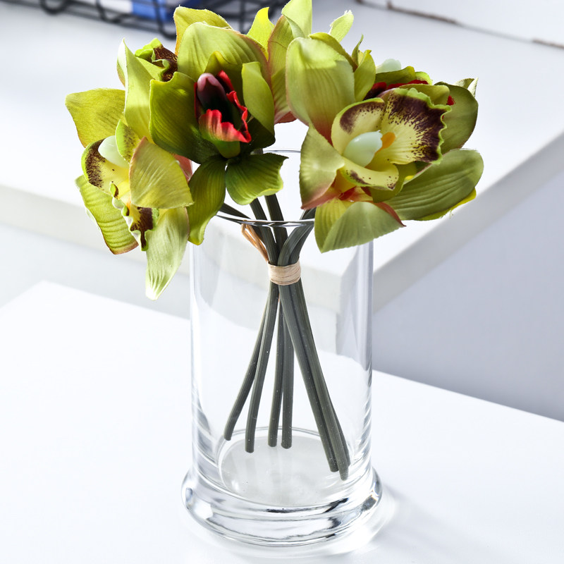 直营libbey利比玻璃花瓶摆件透明插花装饰摆设玻璃杯