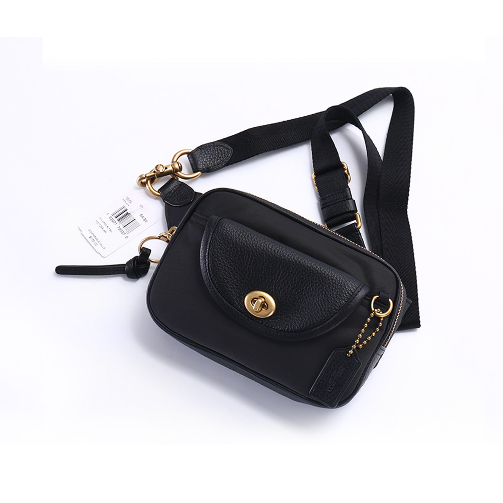 直营coach蔻驰单肩斜挎包腰包1074新款正品时尚女士包袋