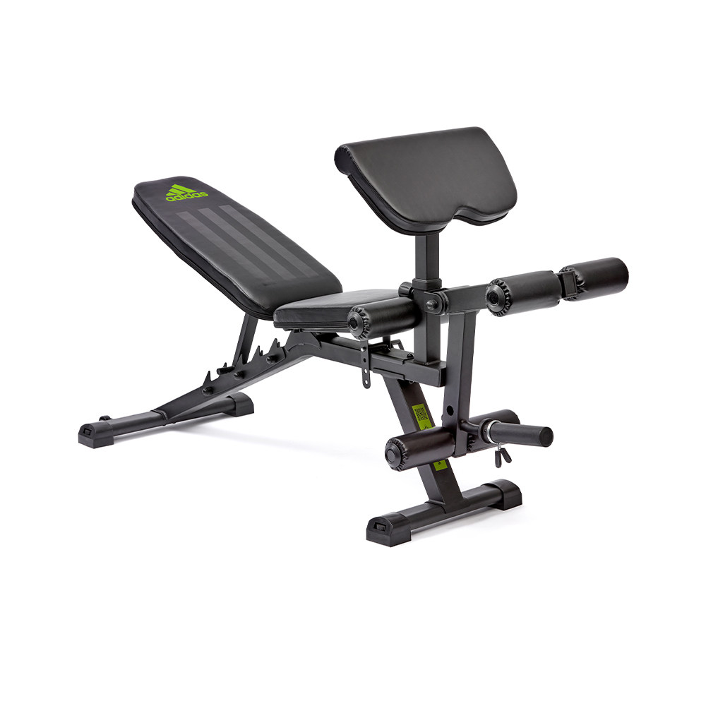 健身直营adidas阿迪达斯哑铃仰卧起坐塑形器材多功能仰卧板