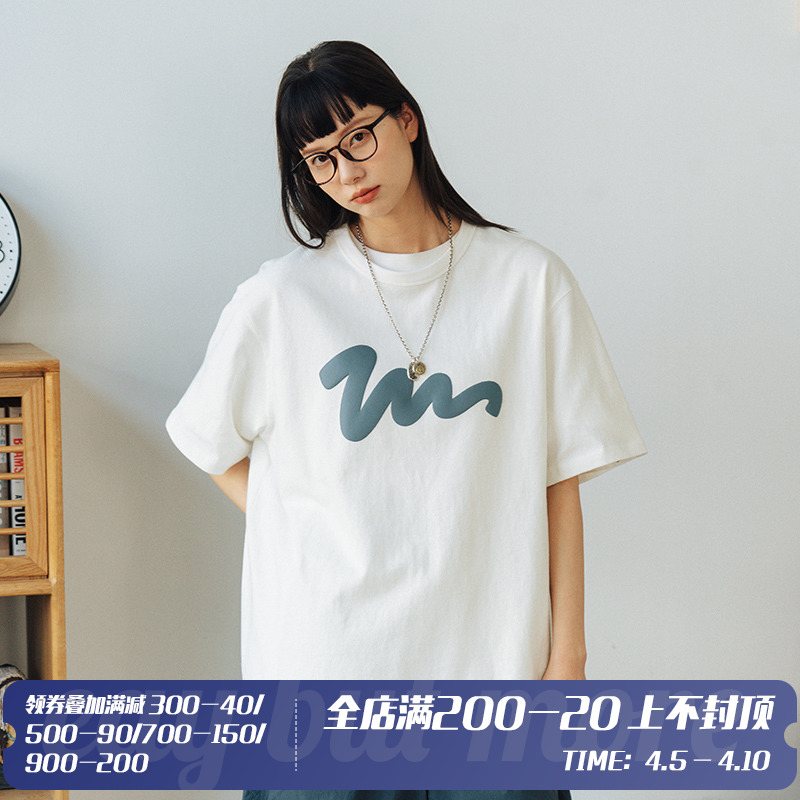 714street重磅t恤男情侣短袖潮牌新款宽松体恤男士纯棉打底衫上衣