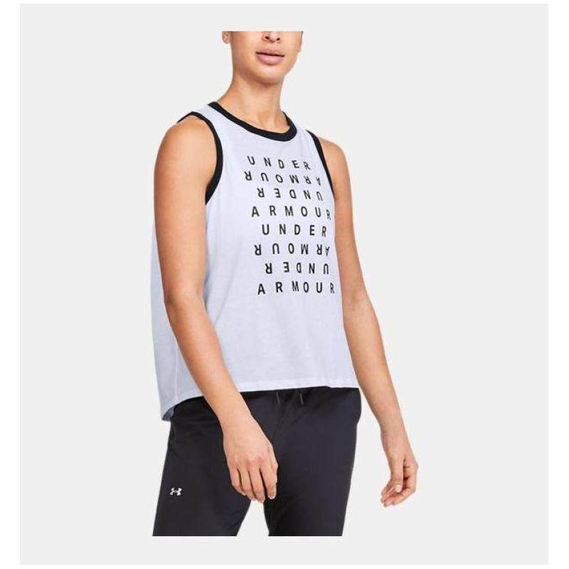 underarmour安德玛女子运动无袖背心柔软舒适舒适美运动t恤