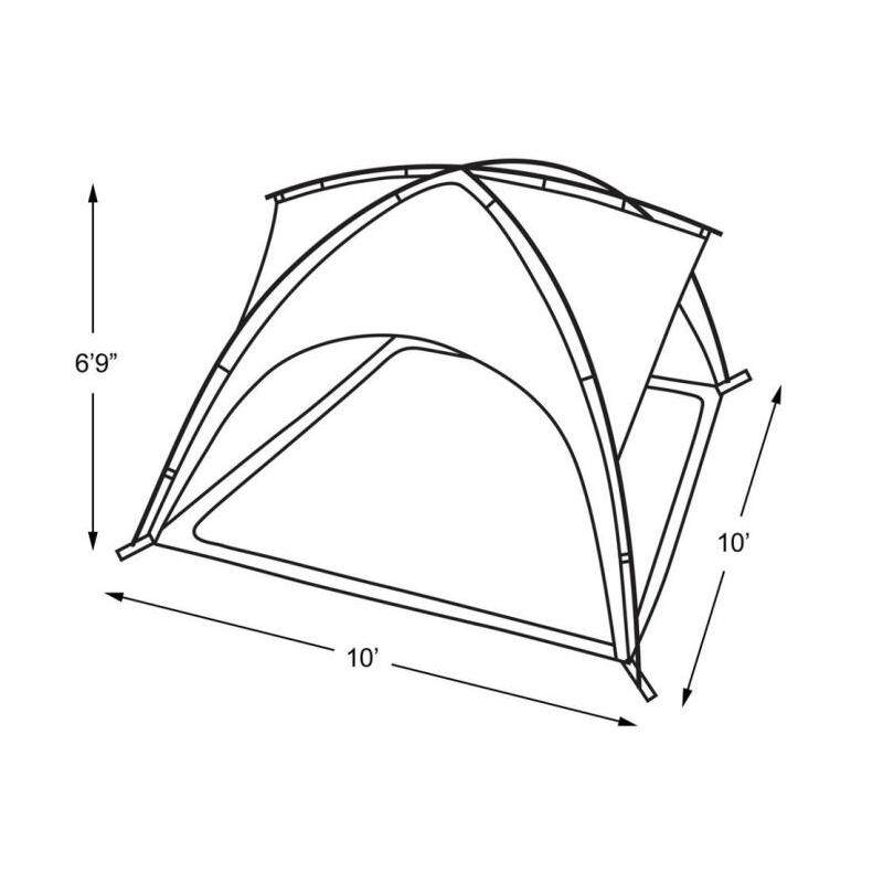 llbean男女户外帐篷露营用轻便宽敞便携式美国直邮ta278657